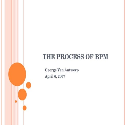 The Process Of Bpm