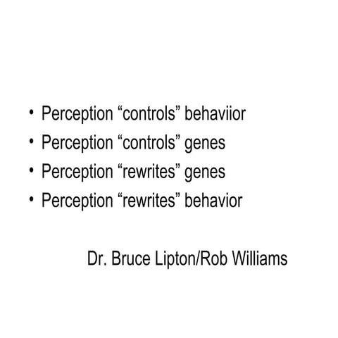 The Psychology Of Change