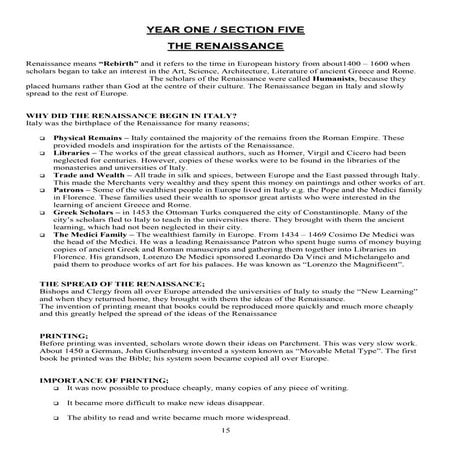 The Renaissance.docx
