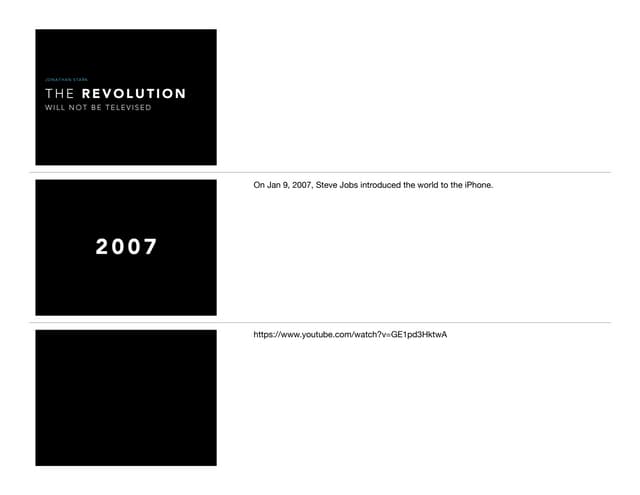 The Revolution Will Not Be Televised: Managing Content and Experience in the Age of Ubiquitous Computing