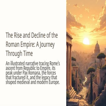 The Rise and Decline of the Roman Empire: From Republic to Byzantine ...