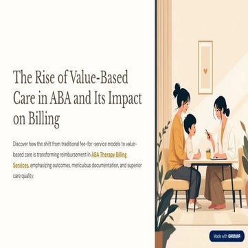 The Rise of Value-Based Care in ABA and Its Impact on Billing