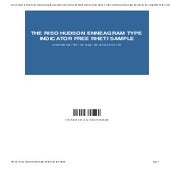 Enneagram Free Rheti Sampler – TAKE THE TEST NOW – LYUYPB