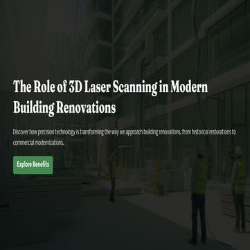 Using 3D Laser Scanning for Historic Preservation and Restoration | PPTX