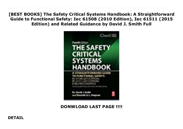 [BEST BOOKS] The Safety Critical Systems Handbook A Straightforward…