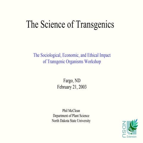 The science-of-transgenics