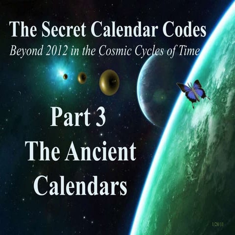 The Secret Calendar Codes 3 of 7