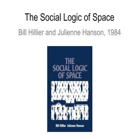 The Social Logic Of Space