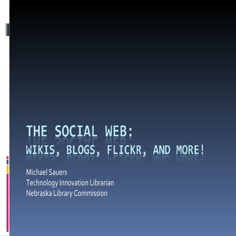 The Social Web