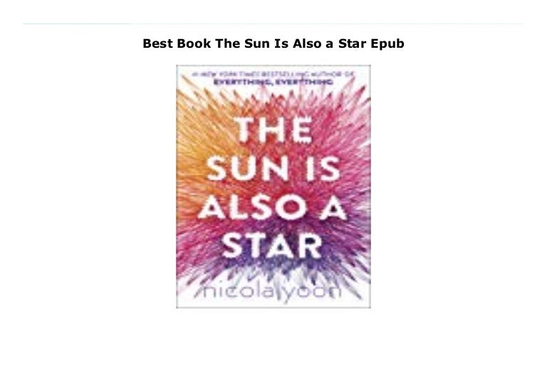 Best Book The Sun Is Also a Star Epub
