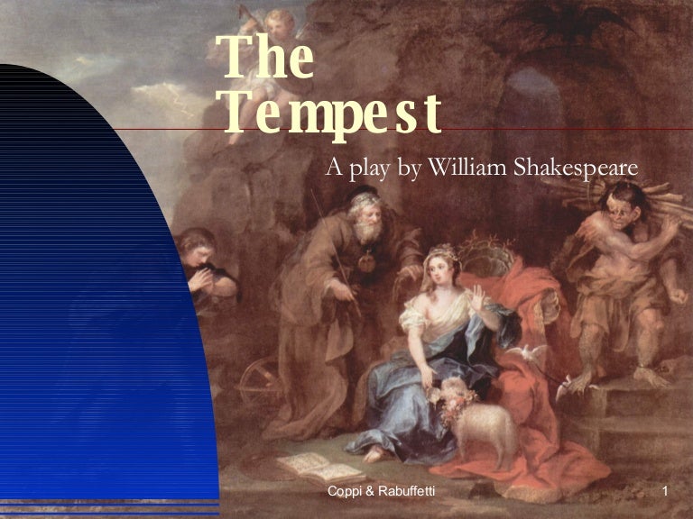 The Tempest by William Shakespeare