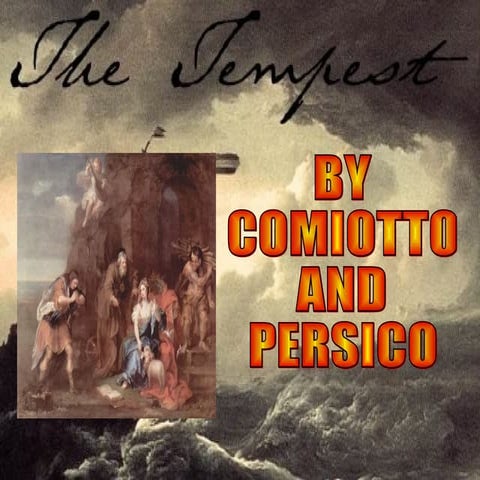 the tempest - Comiotto, Persico