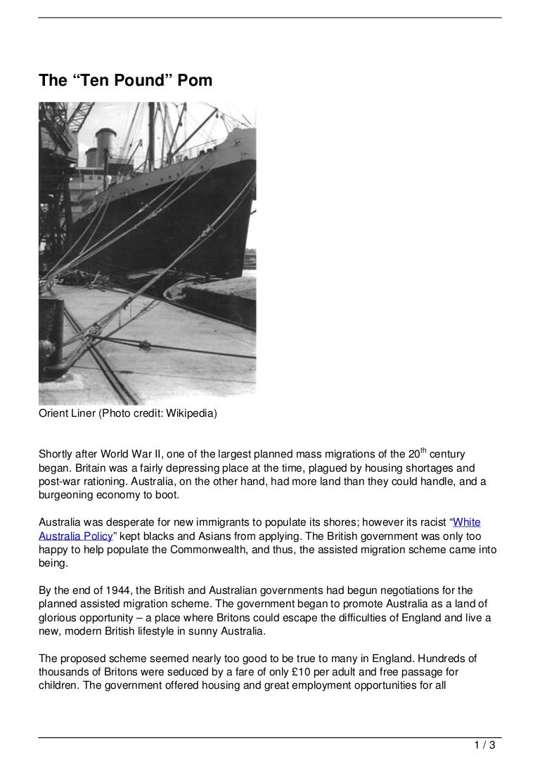 The “Ten Pound” Pom