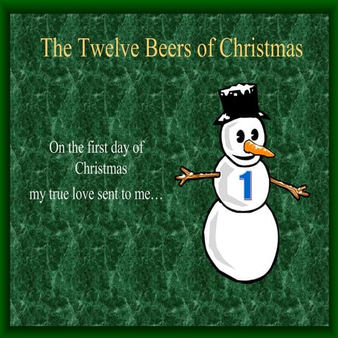 The Twelve Beers Of Christmas