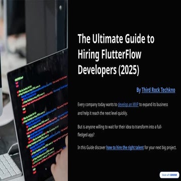 Looking to hire FlutterFlow developers in 2025?