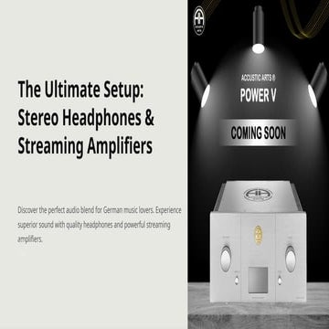 The Ultimate Setup: Stereo Headphones and Streaming Amplifiers for ...