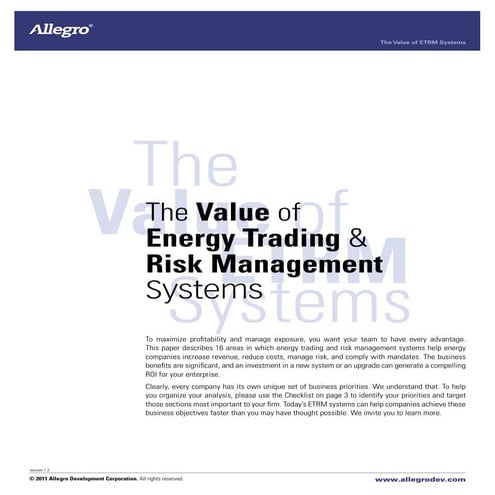 The value-of-energy-trading-and-risk-management-systems-web | PDF