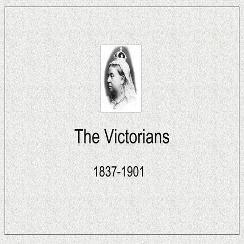 The Victorians  Pre 1914
