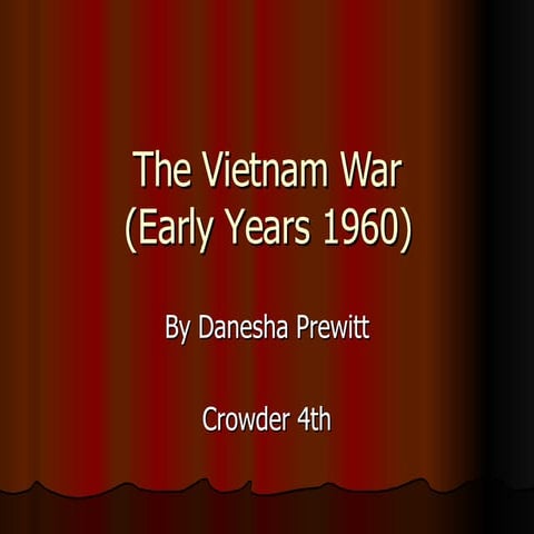 The Vietnam War