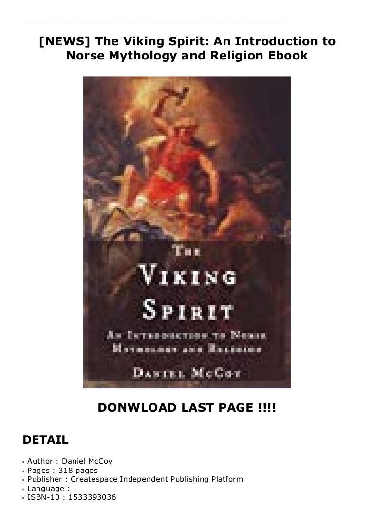 [NEWS] The Viking Spirit An Introduction to Norse Mythology and Reli…