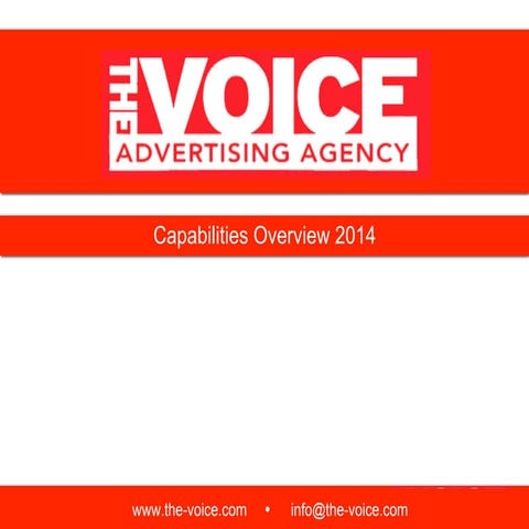 The-Voice Capabilities Video