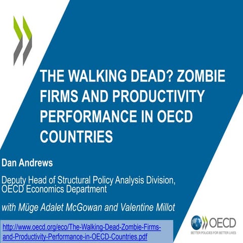 The Walking Dead Zombie Firms and Productivity Performance in OECD Countries