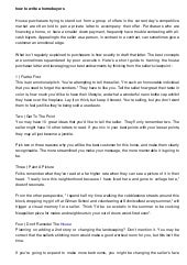 the way to write a homebuyers offer letter to a seller offer letter to seller