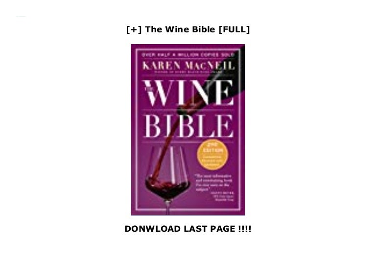 The Wine Bible [FULL]