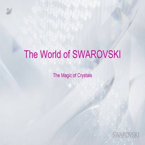 SWAROSVKI INTRODUCTION