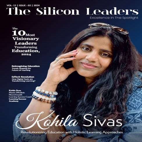 The 10 Most Visionary Leaders Transforming Education, 2024