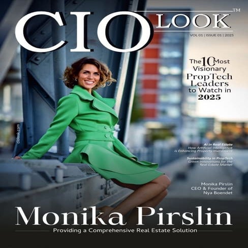 The 10 Most Visionary PropTech Leaders to Watch in 2025.