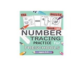 BOOK_TEXTBOOK LIBRARY The 1 10 Puzzle Book of NUMBER TRACING Practice for Preschools ages 3 5 Puzzle game for practice number for kids learning number and Fun Together