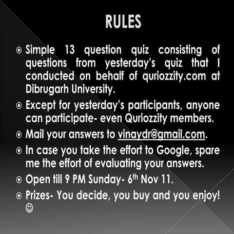The 13 questions | PPTX