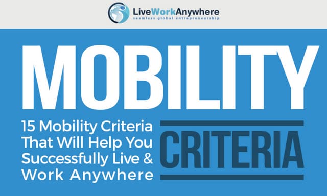 15 Criteria for Working Remotely for the Aspiring Digital Nomad