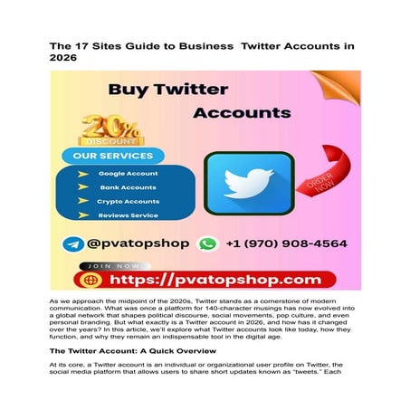 The 17 Sites Guide to Buy Twitter Accounts in 2026.pdf