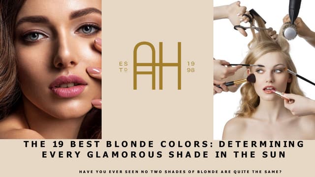 The 19 Best Blonde Colors Pptx The 19 Best Blonde Colors Pptx