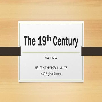 The 19th Century Literature