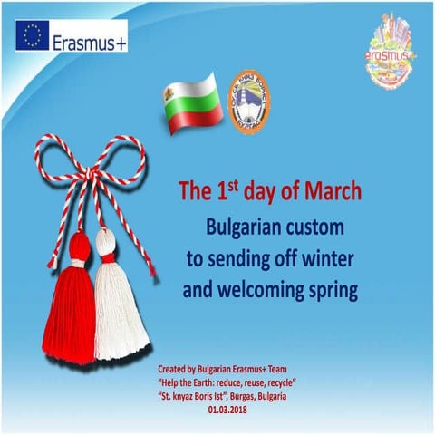 The 1st day of March Erasmus+ Bulgaria