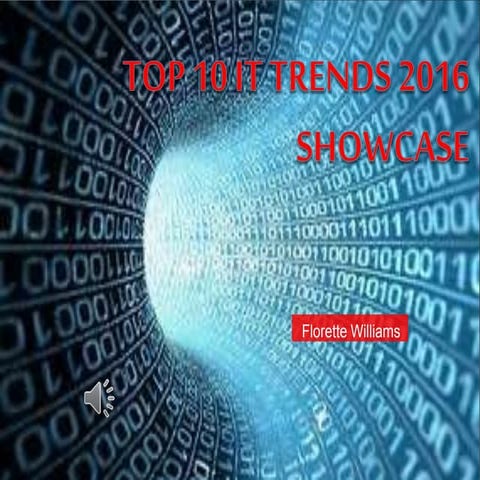 The 2016 IT Trend Showcase