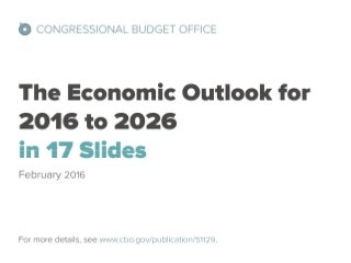The 2016 Economic Outlook in 17 Slides
