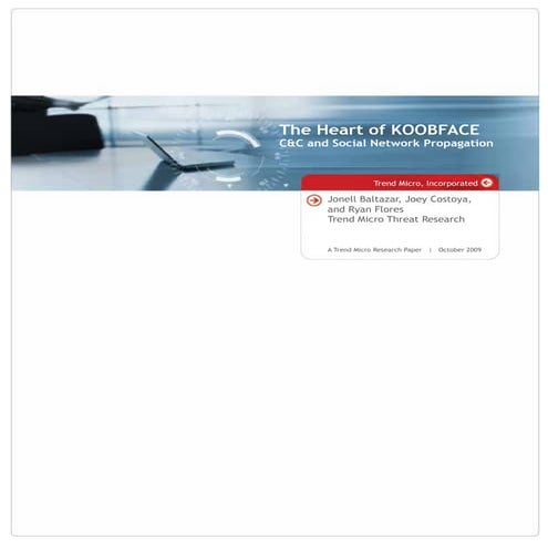 The Real Face Of KOOBFACE | PDF