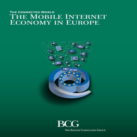 L'économie Mobile en Europe (BCG)