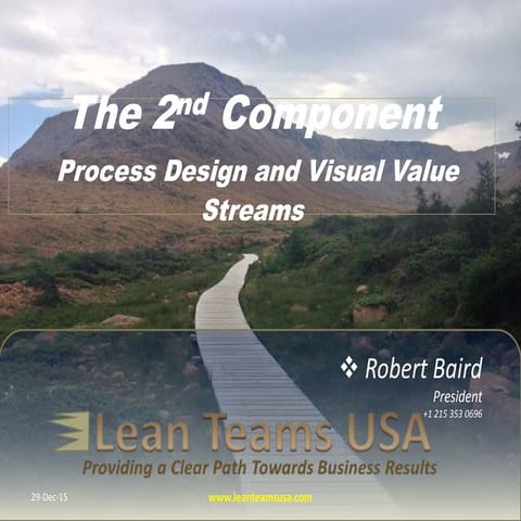Process Design and Visual Value Streams