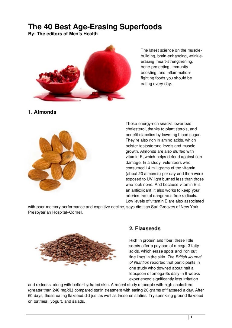 The 40 best foods