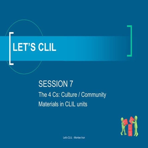 CLIL 5 Culture and Materials