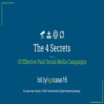 The 4 Secrets of Effective Paid Social Media Campaigns