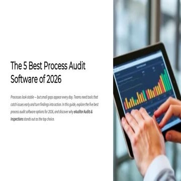 The 5 Best Process Audit Software of 2026 with eAuditor Audits and ...