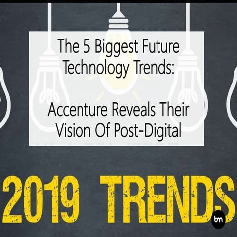 The 5 Biggest Future Technology Trends: Accenture Reveals Their Vision Of Pos...