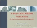 The 5 Most Challenging Profit Killers