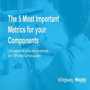 The 5 Most Important Metrics for Your Components